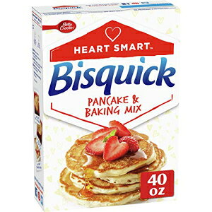 Betty Crocker Heart X}[g pP[Lƃx[LO ~bNXA40 IX Bisquick Betty Crocker Heart Smart Pancake and Baking Mix, 40 oz