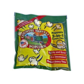 Country Harvest ポッパー用ポップコーンポーションパック (レギュラーケース、24 個入り)、16 オンス Country Harvest Popcorn Portion-Pack for Poppers (Regular Case, 24-Count), 16-Ounce