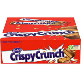 クリスピークランチチョコレートバー24個入り（パックあたり48g）カナダ製 Cadbury Crispy Crunch Chocolate BAR 24pk (48g Per Pack) Made in Canada