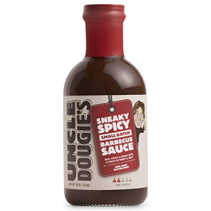 Uncle Dougie's Sneaky Spicy BBQ Sauce - Pack of 4