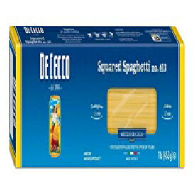 De Cecco セモリナパスタ、スクエアスパゲッティ、1ポンド De Cecco Semolina Pasta, Square Spaghetti, 1 Lb