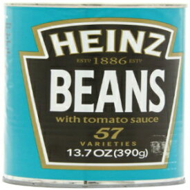 ハインツビーンズのトマトソース漬け、13.7オンス缶（12個パック） Heinz Beans in Tomato Sauce, 13.7-Ounce Cans (Pack of 12)