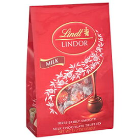 Lindt LINDOR Milk Chocolate Truffles, Perfect for Mother's Day Gifting, Milk Chocolate Candy with Smooth, Melting Truffle Center, 15.2 oz.