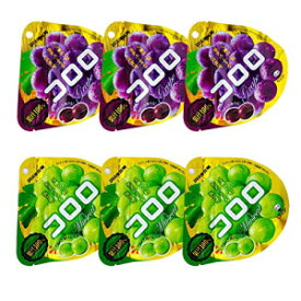 コロロ フルーツ味グミ 1.7オンス 2種×3個 国産ウーハー味覚糖忍法 Cororo Fruit Taste Gummy Candy 1.7oz 2Types × 3pcs Japanese Uha-mikakuto Ninjapo