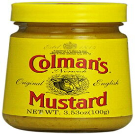 Colman's、マスタードガラスジャー、オリジナル、28オンス（8個パック） Colman's, Mustard Glass Jar, Original, 28 Ounce (Pack of 8)