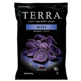 Terra Blues 野菜チップス、海塩、5 オンス (12 個パック) Terra Blues Vegetable Chips, Sea Salt, 5 Oz (Pack of 12)