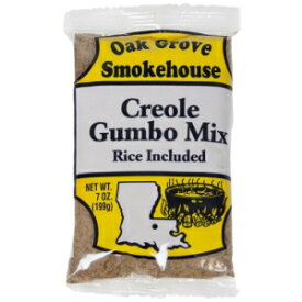 オーク グローブ スモークハウス クレオール ガンボ ミックス 7 オンス Oak Grove Smokehouse Creole Gumbo Mix 7 oz