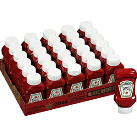 ハインツ ケチャップ (フォーエバー フル、逆さ、シールを剥がす必要なし、30 ct パック、20 オンスのボトル) Heinz Ketchup (Forever Full, Inverted, No Seal to Peel, 30 ct Pack, 20 oz Bottles)