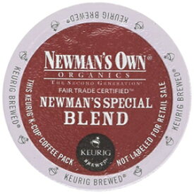 ニューマンズオウンオーガニックススペシャルブレンドエクストラボールドコーヒーキューリグKカップ、18カウント Newman's Own Organics Special Blend Extra Bold Coffee Keurig K-Cups, 18 Count