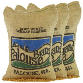 柔らかい白い小麦の実 • ワシントン州で家族で栽培 • 100% 乾燥剤不使用 • 15 ポンド • 非遺伝子組み換えプロジェクト認証済み • 100% 非放射線照射 • コーシャ • フィールドトレース済み • 黄麻布の袋 • (5 ポンド、3 個パック) Soft