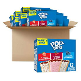 Pop-Tarts, Breakfast Toaster Pastries, Variety Pack, 15.238lb Case (72 Count)