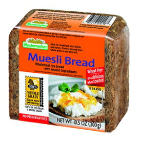 Mestemacher Bread、ミューズリー、10.5 オンス (9 個パック) Mestemacher Bread, Muesli, 10.5 Ounce (Pack of 9)