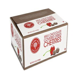 ミルクチョコレートで覆われた乾燥モンモランシーチェリー4ポンドボックス Cherry Bay Orchards Milk Chocolate Covered Dried Montmorency Cherries 4lb box