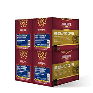Barrie House 100% Colombian Single Serve Coffee Pods, 96 Pack | Compatible With Keurig K Cup Brewers | Small Batch Artisan Coffee in Convenient Single Cup Capsules
