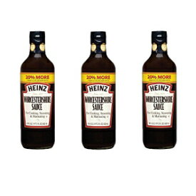 ハインツ ウスターソース 18 fl. オズ。ボトル - 3 パック Heinz Worcestershire Sauce 18 fl. oz. Bottle - 3 Pack