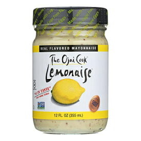 レモネーズ – ピリッとした柑橘類のマヨネーズ – サンドイッチスプレッド、ディップ、ドレッシング用の天然レモンマヨネーズ – 12オンス瓶 (6個パック) Lemonaise - A Zesty Citrus Mayo - All Natural Lemon Mayonnaise For Sandwich Spreads,