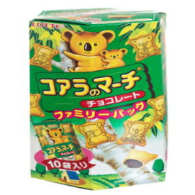 ロッテ コアラ クッキー チョコレート ファミリー、6.89 オンス箱 (2 個パック) Lotte Koala Cookie Chocolate Family, 6.89-Ounce Boxes (Pack of 2)