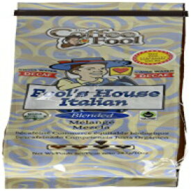 Coffee Fool's デカフェ オーガニック フェアトレード ハウス イタリアン (極細挽き) Coffee Fool's Decaf Organic Fair Trade House Italian (Very Fine Grind)