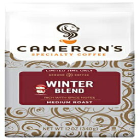 Cameron's Coffee Limited Edition Winter Blend, Ground, 12 Oz