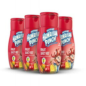 ハワイアンパンチ、フルーツジューシーレッド、リキッドウォーターエンハンサー–新しく、より良い味！（4ボトル、96フレーバーウォータードリンクになります）–無糖、ゼロカロリー Hawaiian Punch, Fruit Juicy Red, Liquid Water Enhancer – New, Better