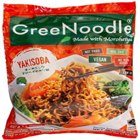 GreeNoodle 焼きそばソース付 (12個入) GreeNoodle with Yakisoba Sauce (12 Count)