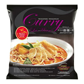 プリマ テイスト カリー ラ ミアン、シンガポール、178g/6.2oz、(12 個パック) Prima Taste Curry La Mian, Singapore, 178g/6.2oz,(Pack of 12)