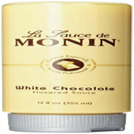 モナン ホワイトチョコレートソース、17.28オンスパッケージ (6個パック) Monin White Chocolate Sauce, 17.28-Ounce Packages (Pack of 6)