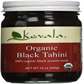Kevala オーガニック黒ごまタヒニ 3 個 Kevala Organic Black Sesame Tahini, 3 Count