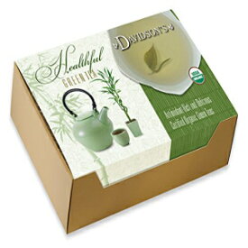 Davidson's Tea シングルサーブ デカフェ グリーン、100 個ティーバッグ Davidson's Tea Single Serve Decaf Green, 100-Count Tea Bags