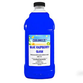 Cool Breeze Beverages Ready to Use スラッシュミックス、ブルーラズベリー、1/2 ガロン Cool Breeze Beverages Ready to Use Slush Mix, Blue Raspberry, 1/2 gal