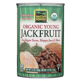 Native Forest オーガニック ヤング ジャックフルーツ 14 オンス - 6 個パック Native Forest Organic Young Jackfruit 14 Ounce - Pack of 6