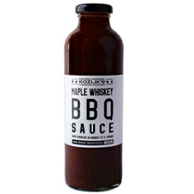 ウィスキー メープル BBQ ソース - 15.9オンス (470ml) Whisky Maple BBQ Sauce - 15.9oz (470ml)