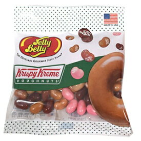 クリスピー・クリーム・ドーナツ ジェリービーンズミックス 2.8オンス グラブ＆ゴーバッグ、12個入りケース Krispy Kreme Doughnuts Jelly Beans Mix 2.8 oz Grab & Go Bag, 12-Count Case