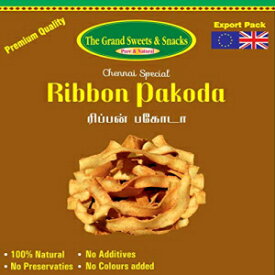 ザ グランド スイーツ & スナック リボン パコダ - 170 グラム The Grand Sweets & Snacks Ribbon Pakoda - 170 Grams