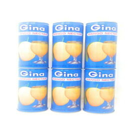 ジーナ マンゴーネクタージュース 240mL 6本パック Gina Mango Nectar Juice 240mL, 6 Pack