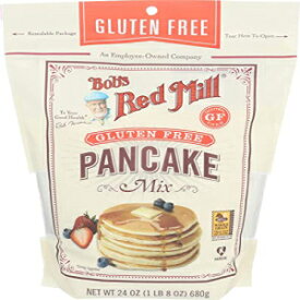 Bob's Red Mill グルテンフリー パンケーキ ミックス - 22 オンス - 2 パック Bob's Red Mill Gluten Free Pancake Mix - 22 oz - 2 pk