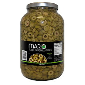 Mario Camacho Foods マンサニーリャ スライスオリーブ、ピミエントなし、33 オンス (10 個パック) Mario Camacho Foods Manzanilla Sliced Olives without Pimiento, 33 Ounce (Pack of 10)