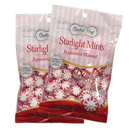 沿岸湾の菓子スターライトミントハードキャンディー、2パック Charmed Crates Coastal Bay Confections Starlight Mint Hard Candy, 2 Packs