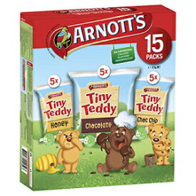 アーノッツ タイニー テディ バラエティ 15 パック 375g Arnott's Tiny Teddy Variety 15 Pack 375g