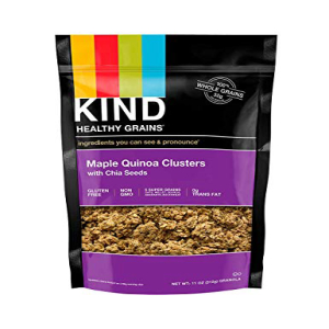 KIND Healthy Grains Clusters Maple Quinoa with Chia Free 人気が高い 11 Seeds Bag Ounce Gluten 最新の激安