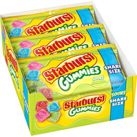 スターバースト サワー グミ キャンディー、3.5 オンス (15 シェア サイズ パック) Starburst Sour Gummies Candy, 3.5 ounce (15 Share Size Packs)