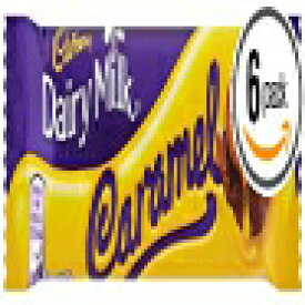 キャドバリーバーx6（デイリーミルクキャラメル45g） Cadbury Bar x 6 (Dairy Milk Caramel 45g)