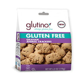 Glutino Gluten Free Animal Crackers, Graham, 6 Count
