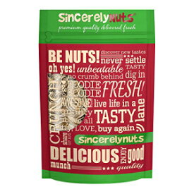 心からのナッツ-ロースト＆無塩ヒマワリの種（シェルなし）（1ポンドバッグ）| おいしいナトリウムフリー、コーシャ、ビーガン、グルテンフリーのスナック| ビタミンB群とビタミンK抗酸化物質の豊富な供給源| スーパーフード Sincerely Nuts - Roasted & Unsalt