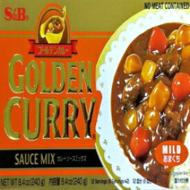 S&B マイルドゴールデンカレーソースミックス 8.4oz (2パック) S&B Mild GOLDEN CURRY Sauce Mix 8.4oz (2 Pack)
