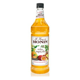 モナン フレーバーシロップ、ホワイト サングリア ミックス、33.8 オンスのペットボトル (1 リットル) Monin Flavored Syrup, White Sangria Mix , 33.8-ounce Plastic Bottle (1 Liter)