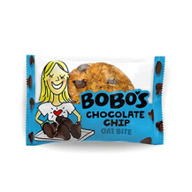Bobo's Oat Bites (オリジナル チョコレートチップ入り、1.3 オンスのバイトの 30 パック箱) グルテンフリー全粒ロールドオーツスナック - おいしいビーガンの持ち運び用スナック、米国製 Bobo's Oat Bites (Original with Chocolate Chips, 30 Pac