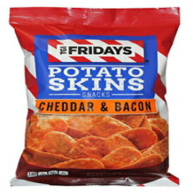 TGI フライデーズ ポテトスキン スナックチップス - 5.5 オンス 袋（チェダー＆ベーコン、4袋） TGI Fridays Potato Skins Snack Chips- 5.5 oz. Bags (Cheddar & Bacon, 4 Bags)