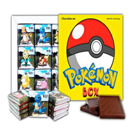 DACHOCOLATEチョコレートセットポケモンボックス5x5In2.8オンス（0302）（9個） DA CHOCOLATE Chocolate set POKEMON BOX 5x5In 2.8 Oz (0302)(9 pieces)