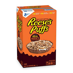 Reese's Puffs Cereal oz. 49.5 最大90％オフ 競売
